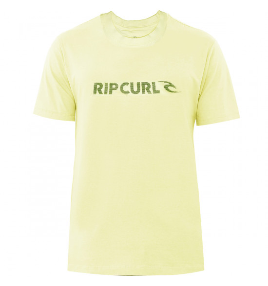 Camiseta Rip Curl New Icon Sphere Lemon Ice