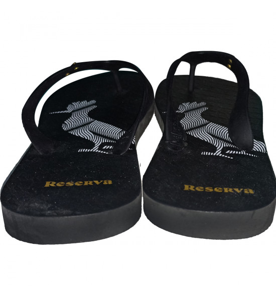 Chinelo Reserva Pica Pau Distortion Lines Original Preto - 4