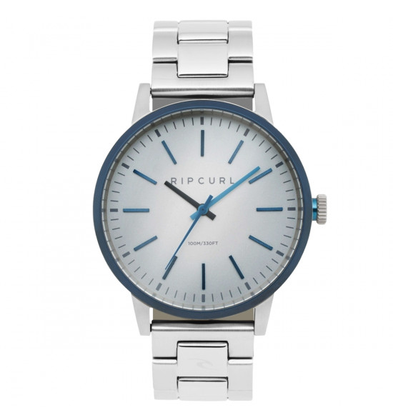 Relógio Rip Curl Detroit Silver SSS White Blue