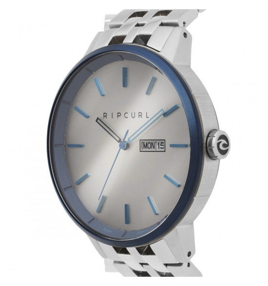 Relógio Rip Curl Detroit Silver SSS White Blue - 2
