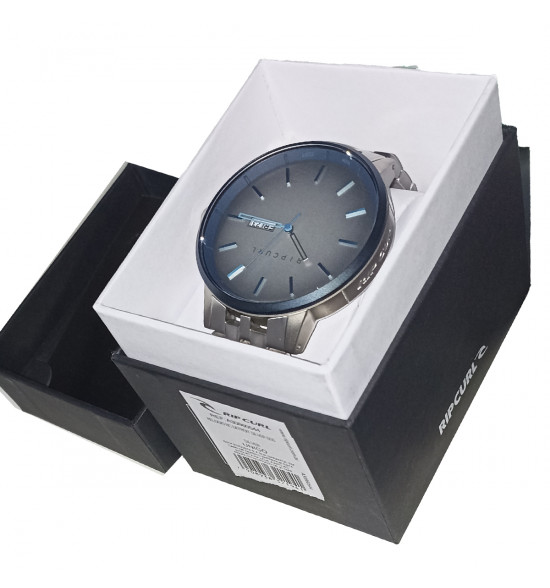 Relógio Rip Curl Detroit Silver SSS White Blue - 5