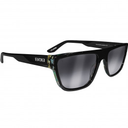 Óculos Evoke Anverse BRA02 Black Shine Green/Lente Shiny Gray