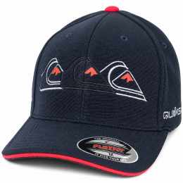 Boné Quiksilver Emb Three Logo Marinho – Elegância e Design Autêntico