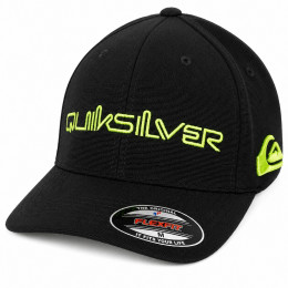 Boné Quiksilver Emb Type Momentum Preto – Design Gráfico, Atitude e DNA Surf