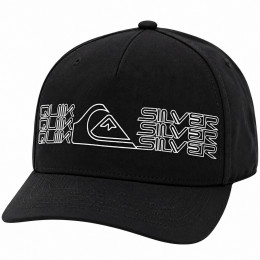 Boné Quiksilver Big Block Preto – Estilo Autêntico, Proteção e Design Marcante