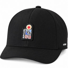 Boné Rip Curl Surf Series Hydro SB Black – Proteção UV, Tecnologia Hidrofóbica e Performance