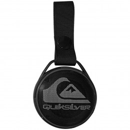 Speaker Quiksilver Black com Bluetooth- Portátil, Recarregável e com Retro-iluminação Color LED  