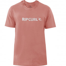 Camiseta Rip Curl New Icon Sphere Rose Sky