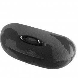 Porta Óculos Oakley Lifestyle Ellipse Preto Camuflado Large Soft Vault Case