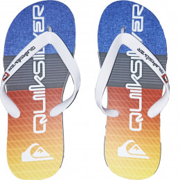 Chinelo Quiksilver Molokai Panel Stripe Laranja