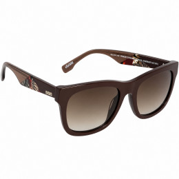 Óculos Evoke EVK 31 BRC01 Wine Gold/ Lente Brown Gradient