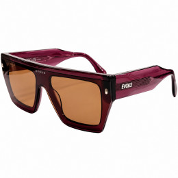 Óculos Evoke EVK 64 R02 Cristal Dark Fucsia/ Lente Silver Brown Total