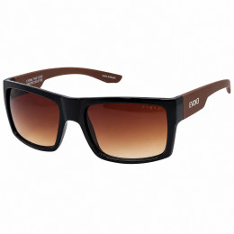 Óculos Evoke The Code II BRA08 Black Shine Brown Matte  /Lente Silver Brown 