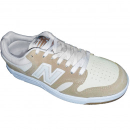 Tênis New Balance NB480 Low Khaki com Branco