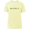 Camiseta Rip Curl New Icon Sphere Lemon Ice - 1